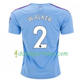 Koszulka Manchester City Walker 2 Domowe Koszulki Piłkarskie 2019-2020 Krótki Rękaw 